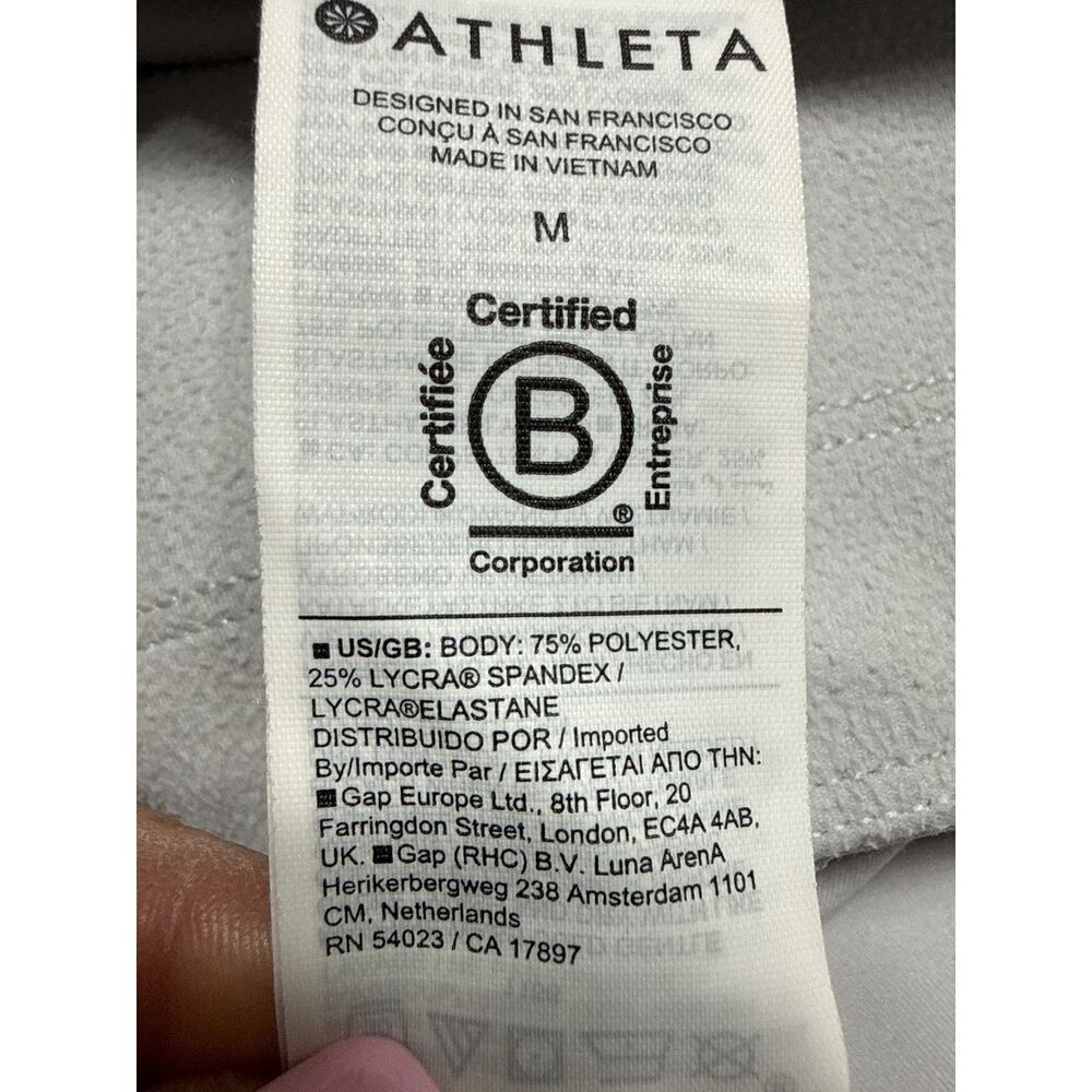 Athleta Rainier Tight Womens Size M Gray Running Activewear Legging - Picture 14 of 15